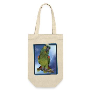 The blue-fronted amazon - Gift Bag for Bottles - nature - Front