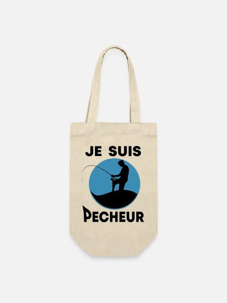 Je suis pêcheur - Sac à bouteille - nature