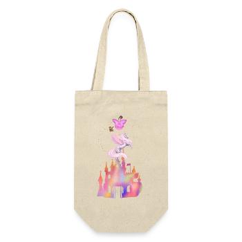 Château de fées fantastique avec licorne - Sac à bouteille - nature - Devant