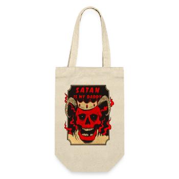 Satan Is My Daddy - Gift Bag for Bottles - nature - Front