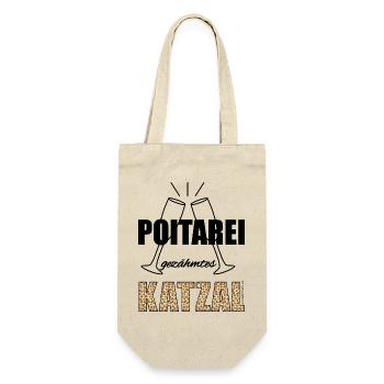 Poitarei gezähmtes Katzal-Polterei gezähmte Katze - Geschenkbeutel für Flaschen - Natur - Vorne