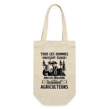 Humour agriculteur 1 - Sac à bouteille - nature - Devant