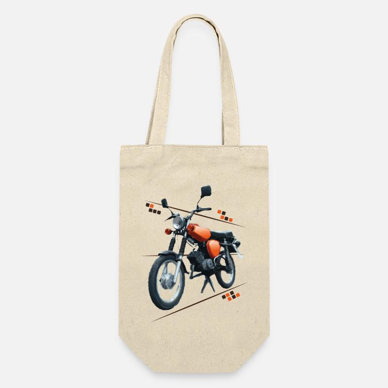 Moped - Geschenkbeutel für Flaschen - Natur