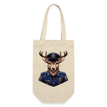 Deer Police - Gift Bag for Bottles - nature - Front