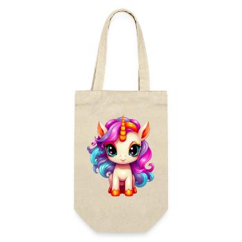 Bébé licorne - Sac à bouteille - nature - Devant