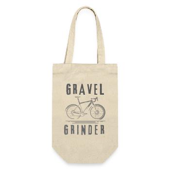 Gravel Bike Grinder Adventure - Gift Bag for Bottles - nature - Front