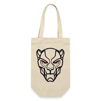 Conception de tête de lion vectorielle - Sac à bouteille - nature - Devant