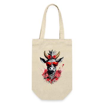 Festayre, féria et taureau fun, pour faire la fête - Sac à bouteille - nature - Devant