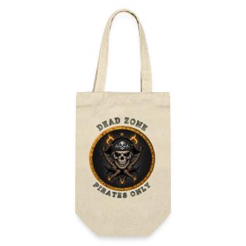 Dead Zone v1 - Geschenkbeutel für Flaschen - Natur - Vorne