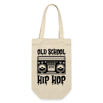 Ghettoblaster Hip Hop à l’ancienne - Sac à bouteille - nature - Devant