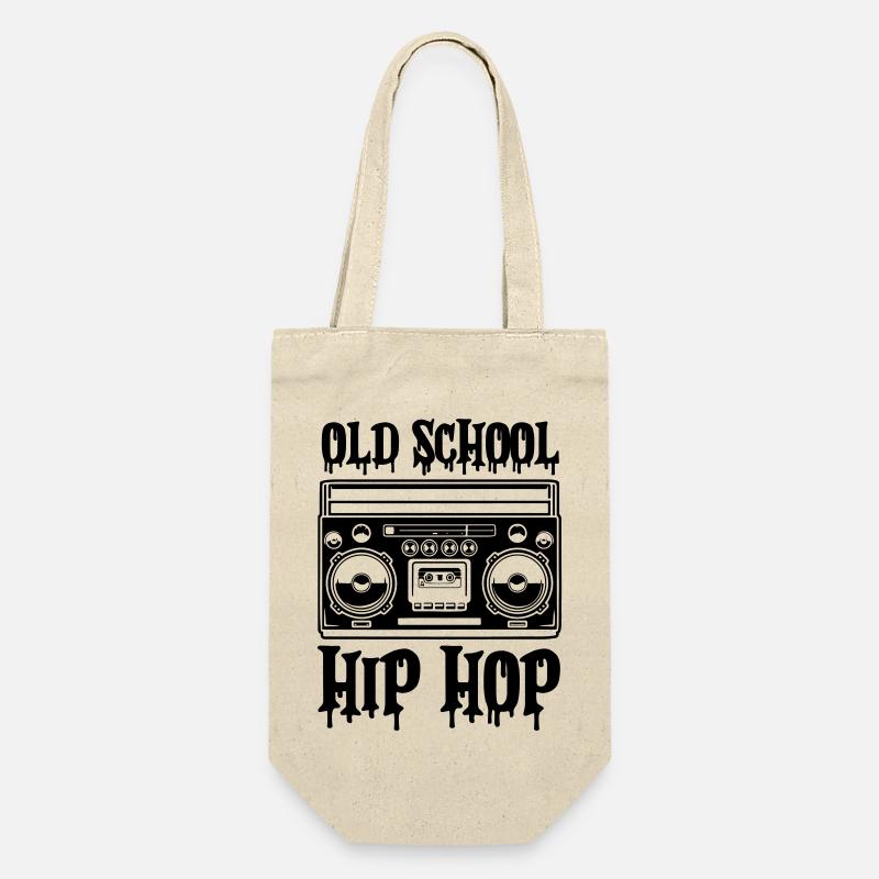 Ghettoblaster Old School Hip Hop - Gift Bag for Bottles - nature
