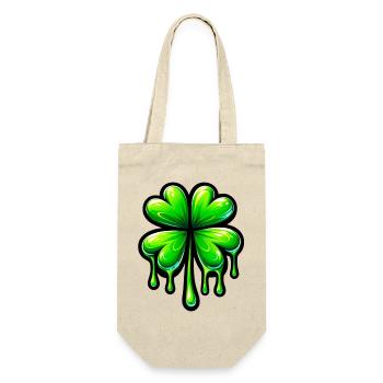 Trèfle à quatre feuilles - Sac à bouteille - nature - Devant