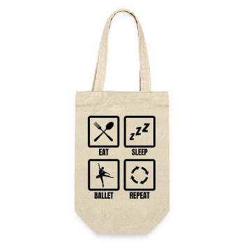 Ballet routine - Gift Bag for Bottles - nature - Front