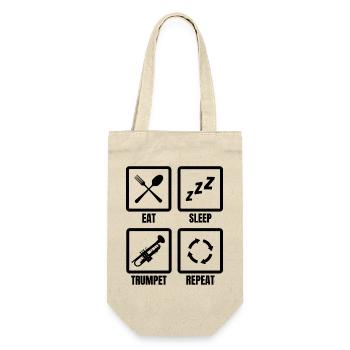 Trumpeter Routine - Gift Bag for Bottles - nature - Front