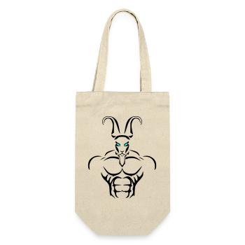 Alpha capricorn Deluxe - Geschenkbeutel für Flaschen - Natur - Vorne