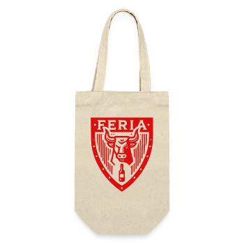 Feria blason - Sac à bouteille - nature - Devant