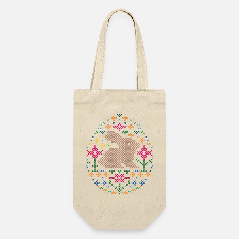 Ostern - Geschenkbeutel für Flaschen - Natur