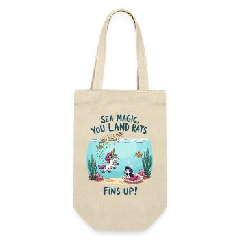 Magie de la mer avec Licorne - Sac à bouteille - nature - Devant