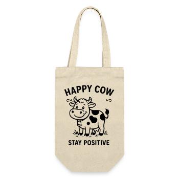 happycow - Gift Bag for Bottles - nature - Front
