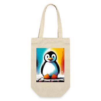 pingouin - Sac à bouteille - nature - Devant