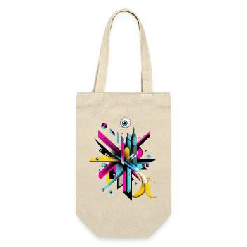 Paysage urbain aux accents pop art - Sac à bouteille - nature - Devant