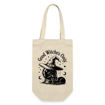 Witch Coffee with Magic Hat Illustration - Gift Bag for Bottles - nature - Front