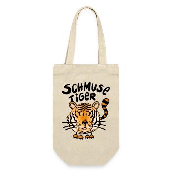 Tiger Cuddly Tiger - Gift Bag for Bottles - nature - Front