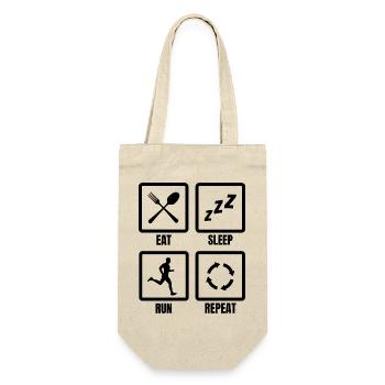Schedule for runners - Gift Bag for Bottles - nature - Front