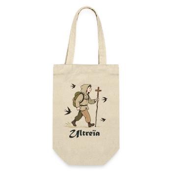Randonneur pèlerin de Compostelle, ultreïa - Sac à bouteille - nature - Devant