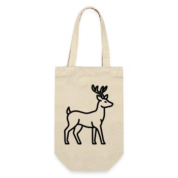 cerf - Sac à bouteille - nature - Devant