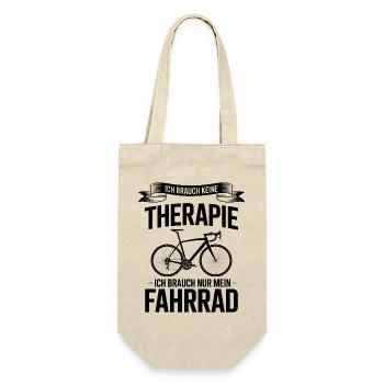 I don't need therapy, I need a bike - Gift Bag for Bottles - nature - Front