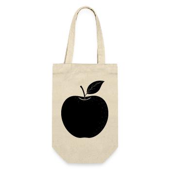 Apple - Gift Bag for Bottles - nature - Front