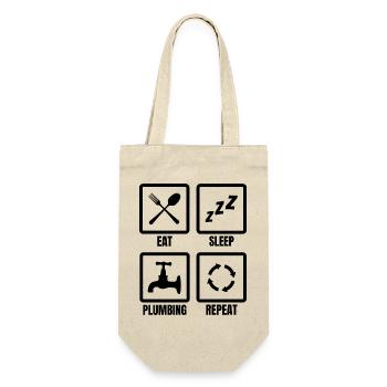 Routine quotidienne de l’installateur - Sac à bouteille - nature - Devant