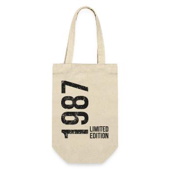 Vintage 1987 Vintage 39th Birthday - Gift Bag for Bottles - nature - Front