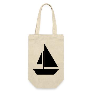 Sail - Gift Bag for Bottles - nature - Front