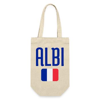 Albi France Flag Emblem - Gift Bag for Bottles - nature - Front