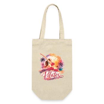 Tropical Bedtime Pilates - Gift Bag for Bottles - nature - Front