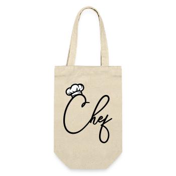 Chef Chef - Gift Bag for Bottles - nature - Front