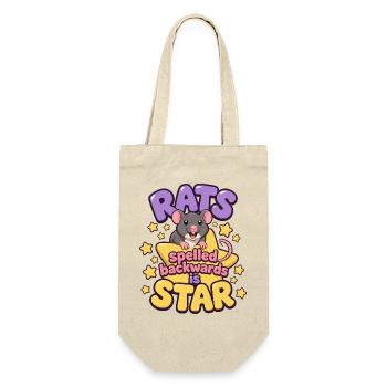 Rat Domestique : La Petite Étoile Kawaii - Sac à bouteille - nature - Devant