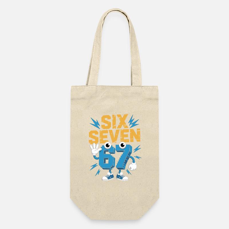 Number Hero 67 dans le style comic - Sac à bouteille - nature