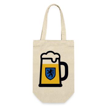 Beer Mug Bavaria Lions Coat of Arms Folk Festival - Gift Bag for Bottles - nature - Front
