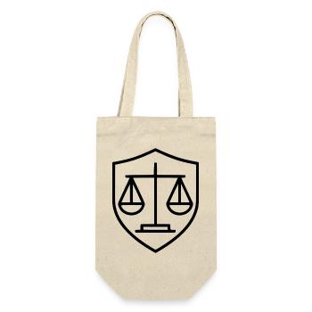 Law Lawyer Libra Lawyer Court Law - Gift Bag for Bottles - nature - Front