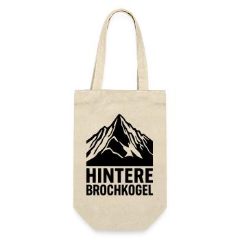 Hintere Brochkogel - Geschenkbeutel für Flaschen - Natur - Vorne