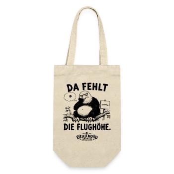 Business Buzzword Humor | Lustiger Meeting Spruch  - Geschenkbeutel für Flaschen - Natur - Vorne