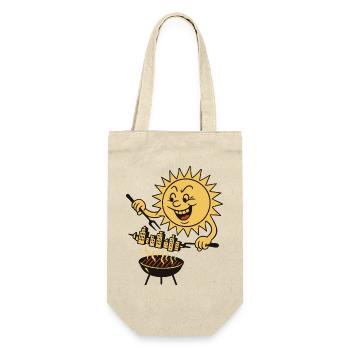 Sun Griller City Heat Wave - Gift Bag for Bottles - nature - Front