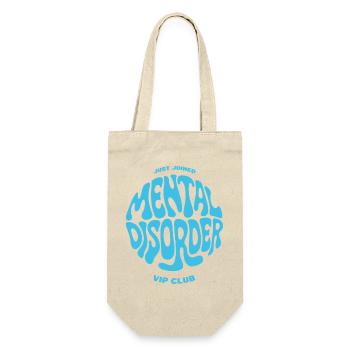 Mental Disorder VIP Club Shirt - Geschenkbeutel für Flaschen - Natur - Vorne