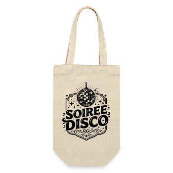 Disco night - Gift Bag for Bottles - nature - Front
