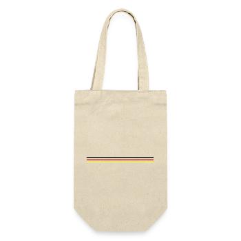 Germany Flag Line - Gift Bag for Bottles - nature - Front