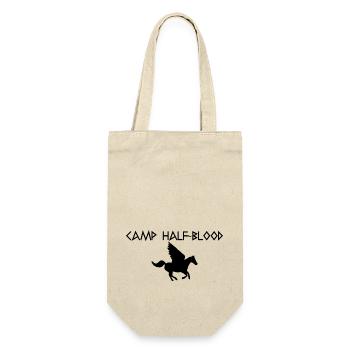 Camp Graphic - Gift Bag for Bottles - nature - Front