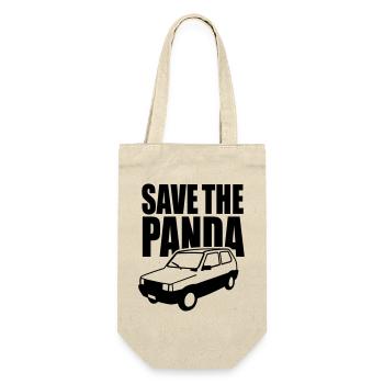 Save the panda - Gift Bag for Bottles - nature - Front